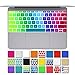 DHZ Gradient Rainbow A Keyboard Cover Silicone Skin for New Macbook 12