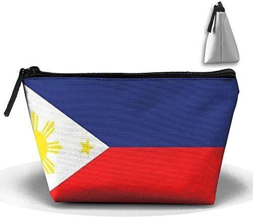 New Portable PHILIPPINE ISLAND FLAG Rectangle Sticker Travel&amp;home Bag Storage Bag Buggy Bag Printed Cosmetic Bags Toiletry Bag Make-up Receive