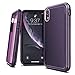 X-Doria Defense Ultra, Compatible with Apple iPhone XR - Heavy Duty Protective Case with Anodized Aluminum Frame, Military Grade Drop Tested Case for Apple iPhone XR, (Purple)