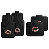Fanmats Chicago Bears Set of 4 Car Mats for