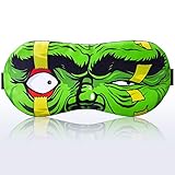 Sleep Mask Eyes Cover Blackout Hulk Green Universe