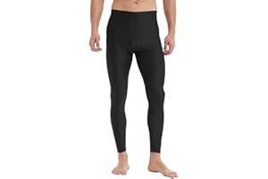 Tesuwel Mens Swim Pants Long UV Sun Protection Swim Tights Surf Water Leggings Rash Guard Swimming Pants Quick Dry