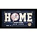 MLB New York Yankees Home Sweet Home Sign with Game-Used Dirt from Yankee Stadium, 6 x 12