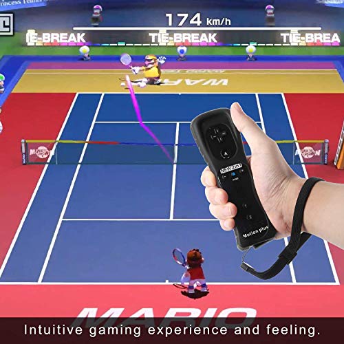 image for ECRAB Wii Remote Controller with Motion Plus and Nunchuck Controller f