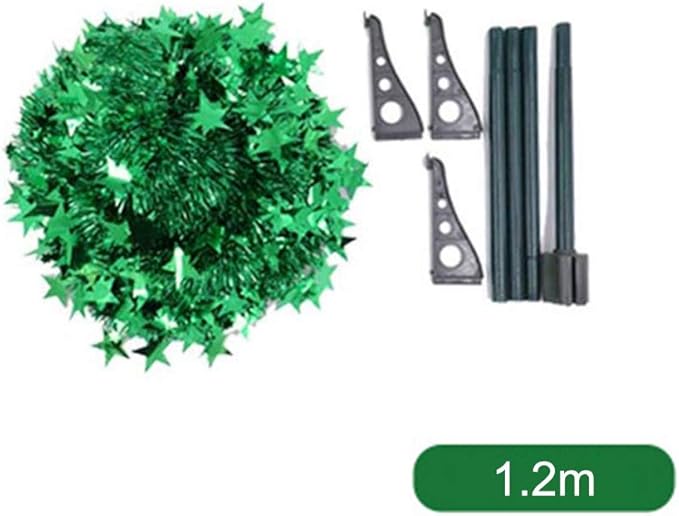 YINKUU 1,2 m/1,5 m DIY árbol de Navidad con lentejuelas magnífico