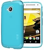 TUDIA LITE TPU Bumper Protective Case for Motorola Moto E (2nd Generation, 2015) (Teal)