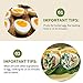 Egg Cooker Hard & Soft Maker and Separators, Poached Boiled Eggs Steamer, BPA Free, No Shell, Non Stick Silicone, AS SEEN ON TV , 6 Egg Cups