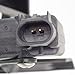 Evan-Fischer Tailgate Handle compatible with Chevrolet Avalanche 07-13 Textured Black Plastic