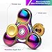 EDC Hand Spinner Fidget Toy, High Speed Fidget Spinner Toys for Relieving ADHD, Anxiety, Stress and Boredom (Metal Rainbow Color)