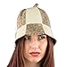 Eden Ukraine Wool Sauna Hat Embroidered Cell
