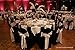 Obstal 10 PCS Burgundy Satin Chair Sashes Bows for Wedding Reception- Universal Chair Cover Back Tie Supplies for Banquet, Party, Hotel Holiday Event Decorations