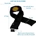 Ideas In Life Heated Scarf with Neck Heating Pad - Black Electric Battery Powered Heated Neck Wrap for Men and Women as Warming Scarf with Pockets