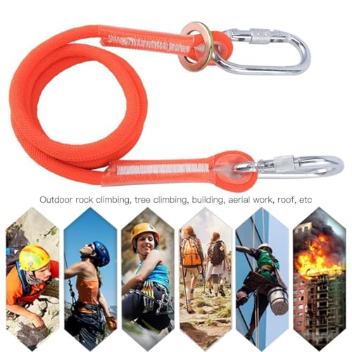 HERCHR 1.6M Small Safety Belt Buckle for Airwork Falling Protection Lanyard