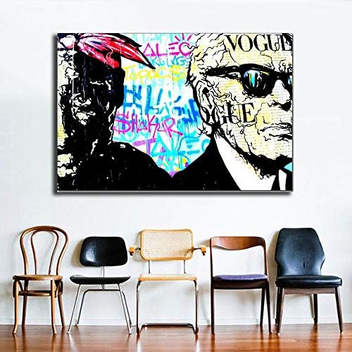 wojinbao no frame Hakur Alec monopoly wall art canvas poster abstract print living room home decoration painting 50x70cm