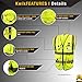 KwikSafety - Charlotte, NC - SUPERIOR Safety Vest [9 POCKETS] Class 2 ANSI High Visibility Reflective Heavy Duty Mesh Hi Vis Construction Surveying Engineering Men Work Gear/Yellow XL