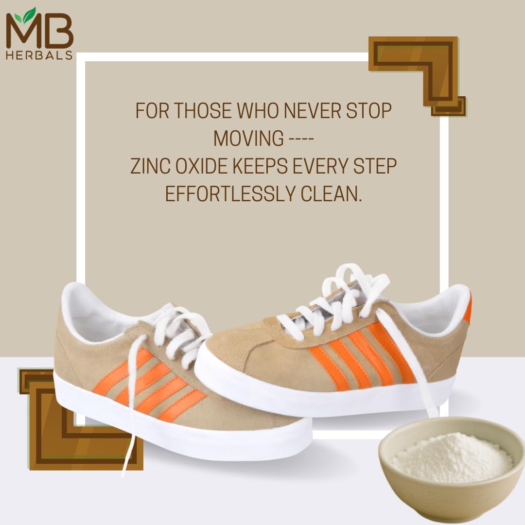 MB Herbals Zinc Oxide Powder 3.5 oz | Uncoated & Non-Nano | For DIY Sunscreen Lotion & Cream