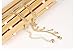 OPK Jewelry 18k Gold Plated Copper Women Anklet Bracelet Chain Lantern/Heart/Bells Pendant Adjustable