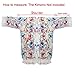 BEAUTYVAN, Women Irregular Stripe Shawl Kimono Cardigan Tops Cover Up Blouse (L, Pink)