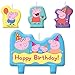 amscan Candle Set | Peppa Pig Collection | Birthday,Multicolor,Assorted Sizes