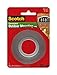 4 Pack Of Scotch Exterior Mounting Tape, 1-Inch by 60-Inch by 3M