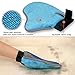 Just Happy Pets 3 In 1 Pet Grooming Glove- Soft Pet Deshedding Tool + Pet Massage + Furniture Pet Hair Remover- Pet Groomer Mitt For Short & Long Hair Dog, Cat, Rabbit, Horse +BONUS Pet Dematting Comb