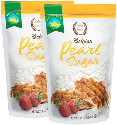 Waffle Pantry Belgian Pearl Sugar, 16 oz (Pack of 2)