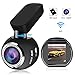 Car Dash Cam WiFi FHD 1080P Car Dash Camera Mini 360 Degree Rotate Angle Dashboard Camera DVR Recorder with G-Sensor, Night Vision, Motion Detection, WDR and 16GB SD Card Included