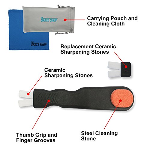 Skate Sharpener for Ice Hockey Skate Hand Held Sweet Stick Blade Edge