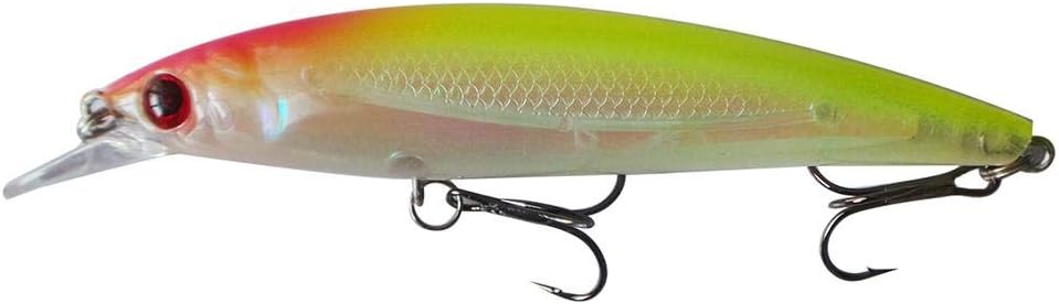 Zibuyu Laser Long Shot Minnow Hard Fishing Lure 3D Eyes Crankbait W/Treble Hook