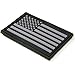 3V Gear American Flag Morale Patch - Black/Grey