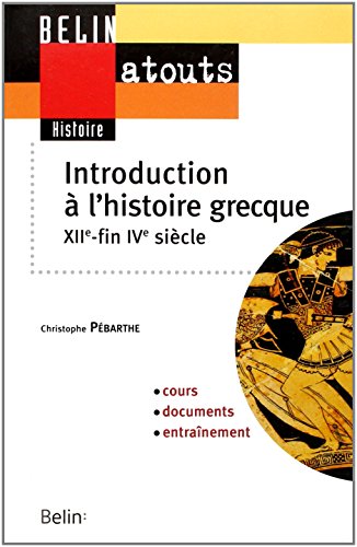 Introduction à l'histoire grecque
