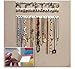 9 in 1 Adhesive Paste Wall Hanging Storage Hooks Jewelry Display Organizer Necklace Hanger