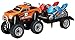 Kid Galaxy Ford F150 Pickup with Trailer & 2 Kawasaki Ninja Motorcycle (4 Piece), 13.5