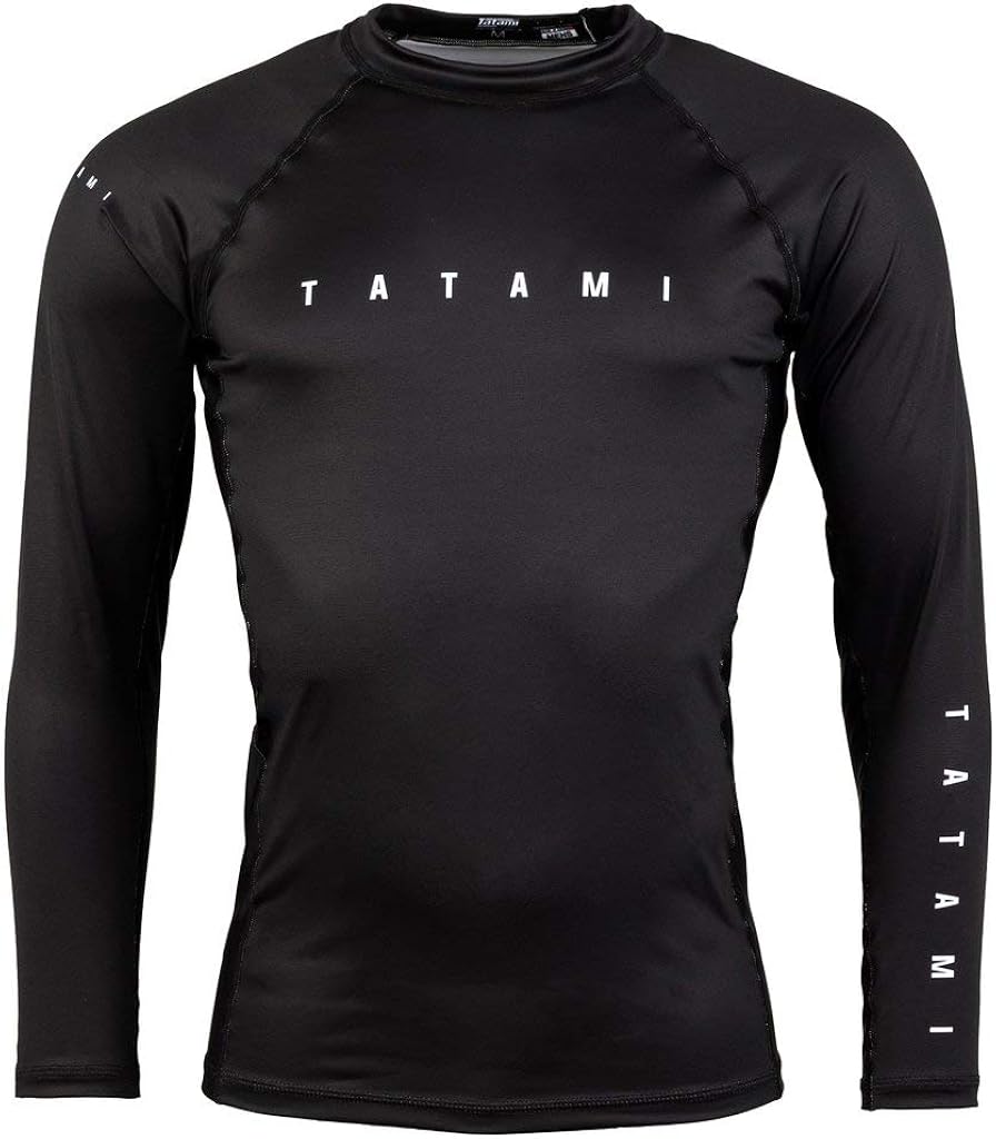 Tatami Fightwear Langarm Rashguard Standard Edition Schwarz Herren