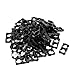 uxcell 50pcs Lithium Battery Double Holder Bracket for DIY Battery Pack