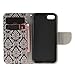 iPhone 7 Plus / 8 Plus Case, Urvoix Card Holder Stand Leather Wallet Case - Floral Totem Flip Cover for 5.5