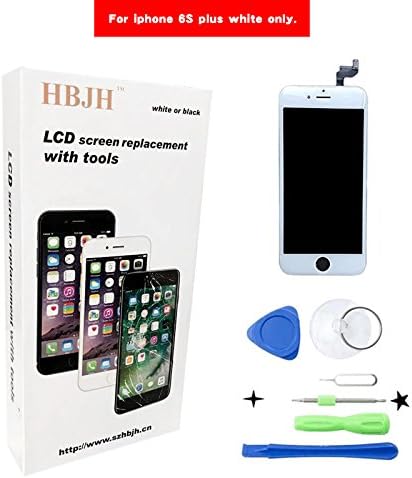 replacement LCD Screen Digitizer with tools and 3D Touch for iphone 6S plus(5.5 inch) screen (white)