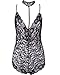 Sexy Lingerie Lace Floral Sheer Underwear Choker Bodysuit Babydoll Nightwear