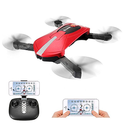 EACHINE E52 WIFI FPV Quadcopter With Camera Foldable Arm Altitude Hold RC Selfie Pocket Drone RTF
