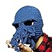 Amurleopard Unisex Barbarian Knit Beanie Octopus (One size, Dark Blue)