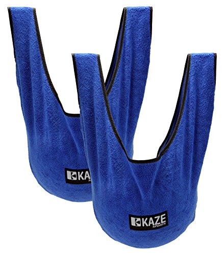 KAZE SPORTS Deluxe Microfiber Bowling See Saw Ball Cleaner Towel (2)