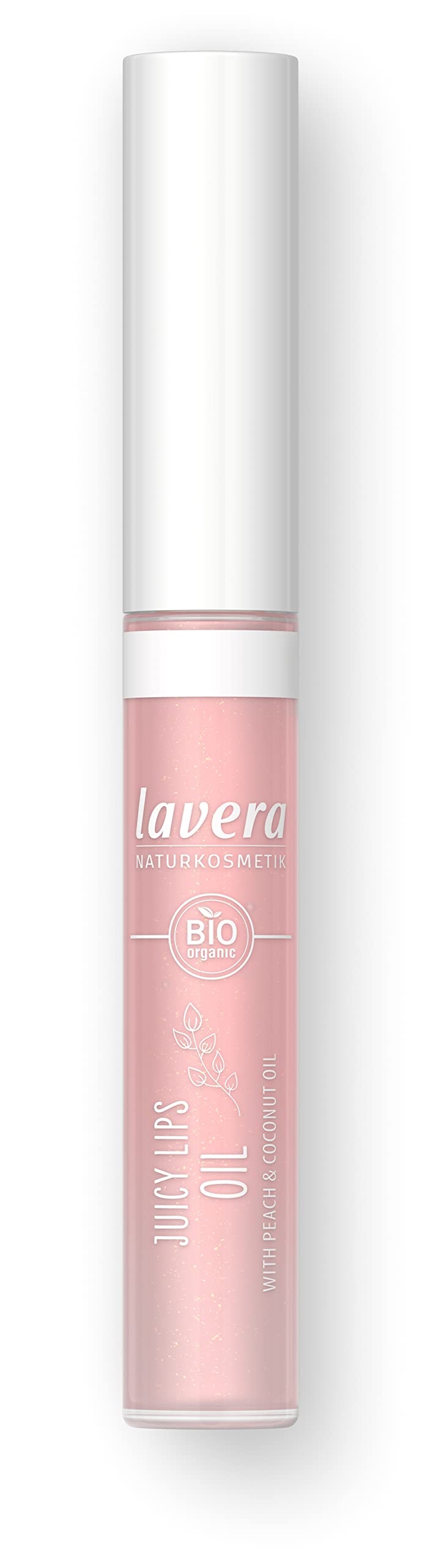 lavera Juicy Lips Oil - rich care - intensive shine - light texture - absolute wearing comfort - vegan - natural cosmetics (1x 13.1 g)