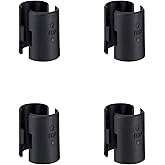 Wire Shelf Clips 8 Pack Wire Rack Lock Clip Replacements for 3/4 Inch Post Fit for Wire Shelving Sleeves System