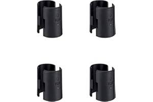 WAFJAMF Wire Shelf Clips 8 Pack Wire Rack Lock Clip Replacements for 3/4 Inch Post Fit for Wire Shelving Sleeves System