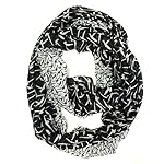 Wrapables Bird Print Infinity Scarf