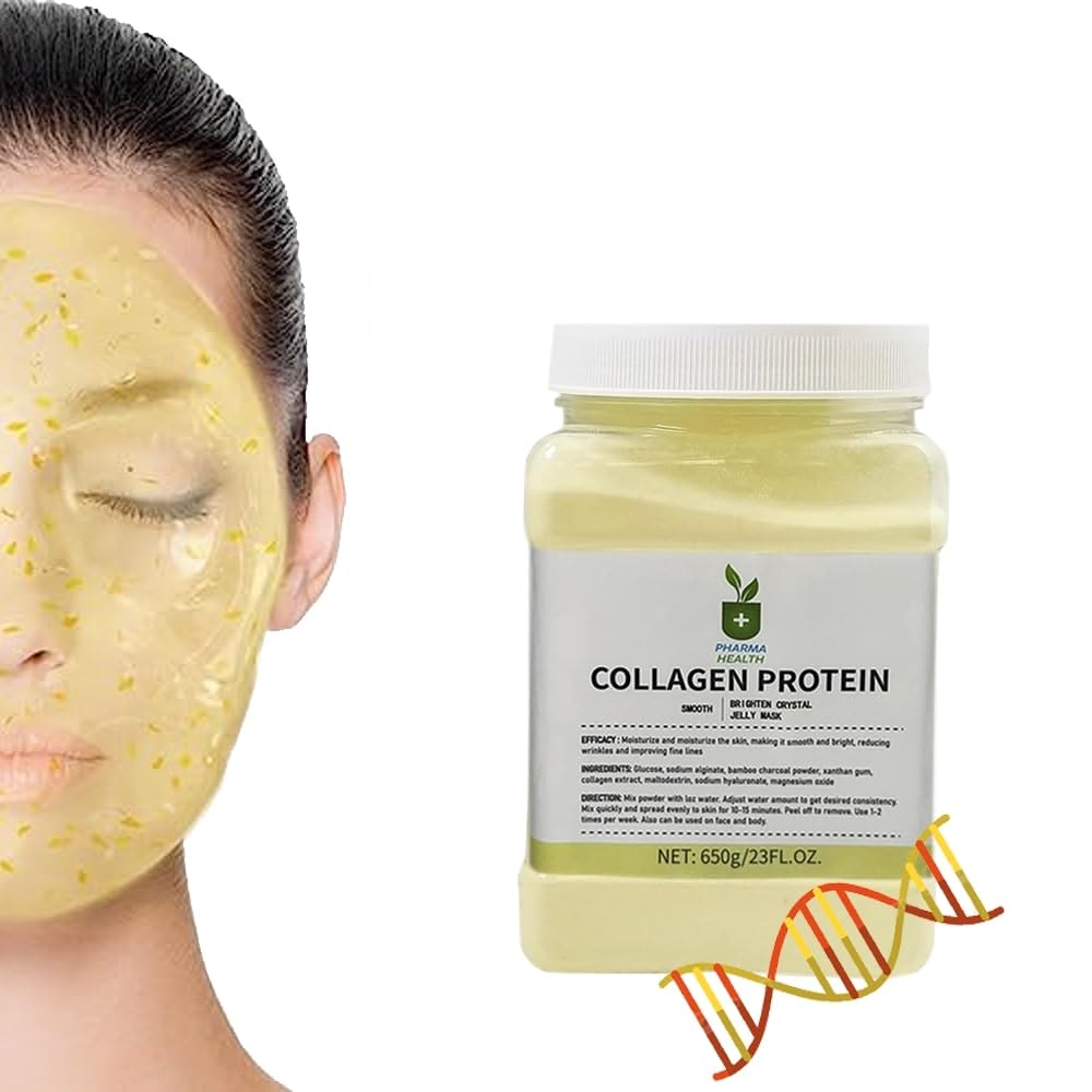 Pharmahealth Jelly SPA Beauty Face Mask Hydro Jelly Powder Korean Skin Care Peel Off 650g (Collagen)
