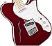 Fender Deluxe Thinline Telecaster Electric Guitar, Candy Apple Red, Maple Fingerboard