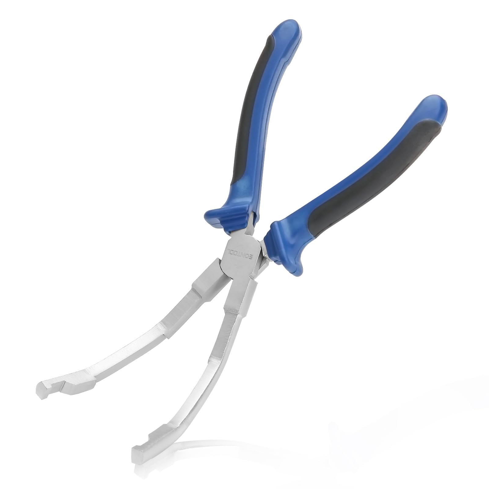 LEONTOOL 9-Inch Angled Jaw Glow Plug Connector Pliers With TPR Handle - Socket and Remover Tool for Diesel Engines Repair