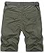 Vcansion Men's Outdoor Lightweight Hiking Shorts Quick Dry Shorts Sports Casual Shorts