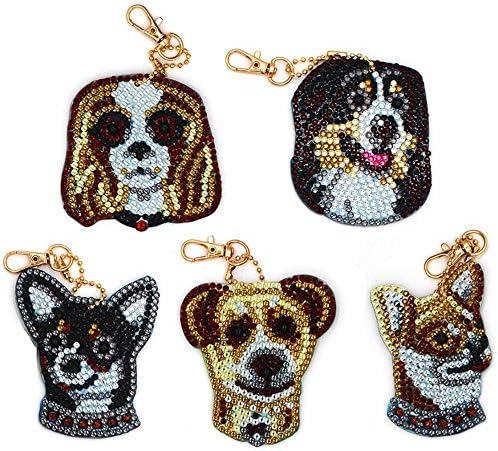 DIY漫画ダイヤモンドペインティングキーホルダーペンダントフルドリル特殊形状ダイヤモンド刺繍クロスステッチ女性バッグデコレーション手作りギフトダイヤモンドアートクリスマスダイヤモンドアートクリスマス